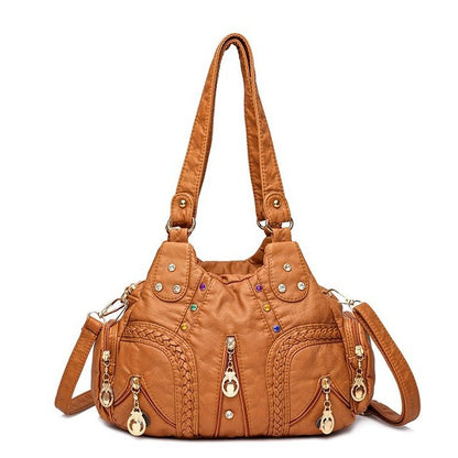 Chic Retro Ethnic Shoulder Bag for Women