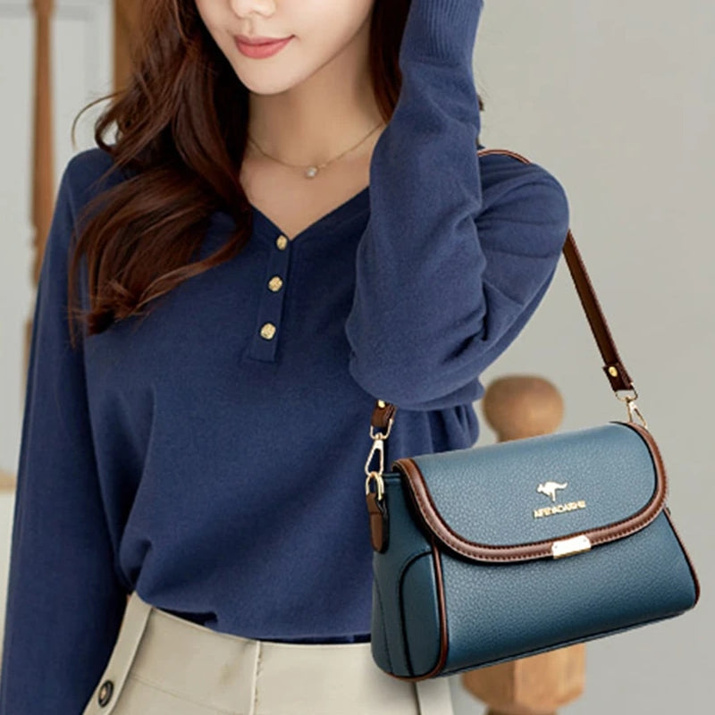 Women's Small Synthetic Leather Shoulder Bags