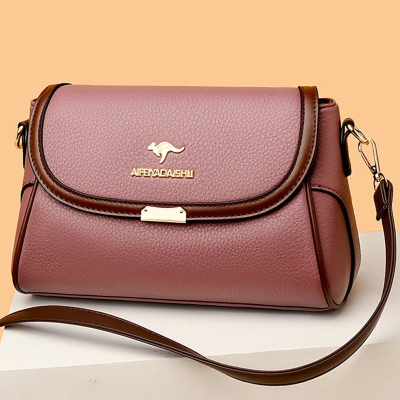 Women's Small Synthetic Leather Shoulder Bags