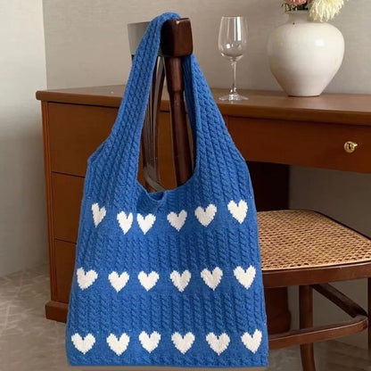 Handcrafted Wool Knit Bag