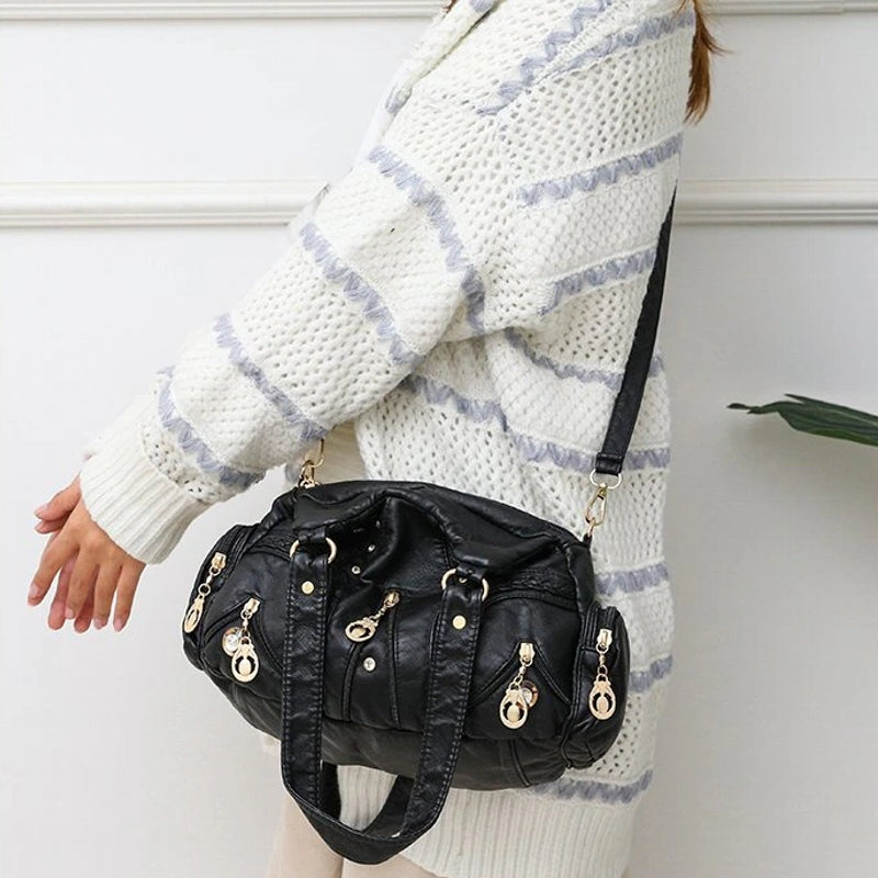 Chic Retro Ethnic Shoulder Bag for Women