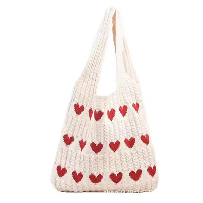 Handcrafted Wool Knit Bag