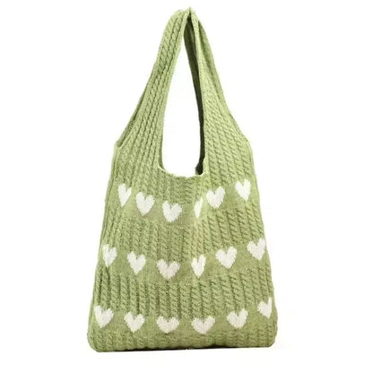 Handcrafted Wool Knit Bag