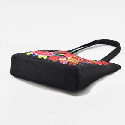 Bohemian-Inspired Canvas Tote Bag