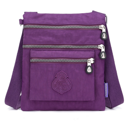 Ultra-Lightweight Multi-Layer Nylon Shoulder Bag for Women