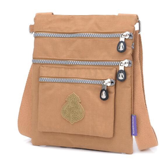 Ultra-Lightweight Multi-Layer Nylon Shoulder Bag for Women