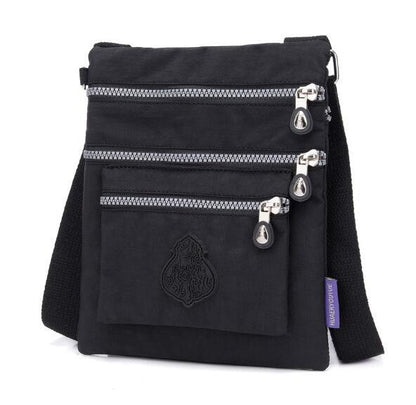 Ultra-Lightweight Multi-Layer Nylon Shoulder Bag for Women