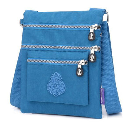 Ultra-Lightweight Multi-Layer Nylon Shoulder Bag for Women