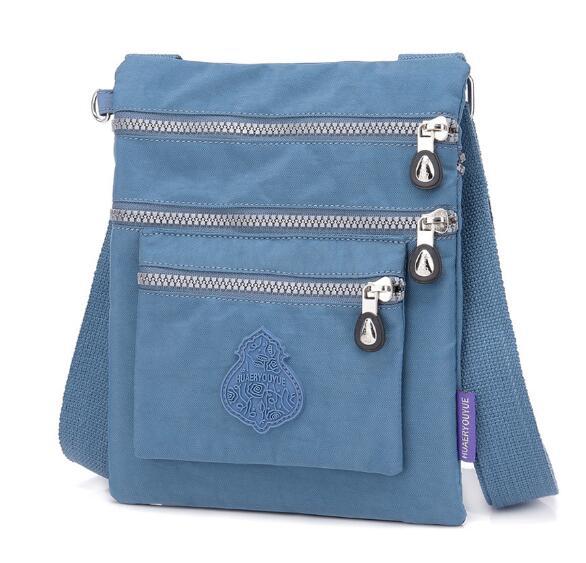 Ultra-Lightweight Multi-Layer Nylon Shoulder Bag for Women