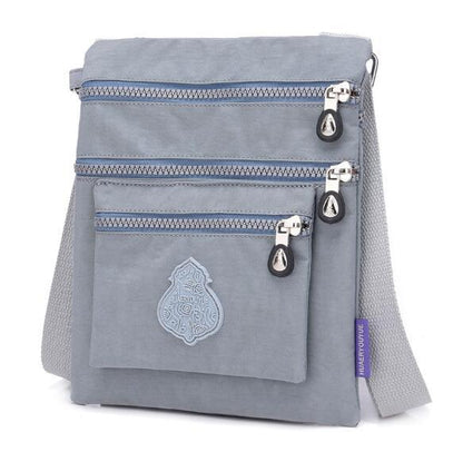 Ultra-Lightweight Multi-Layer Nylon Shoulder Bag for Women